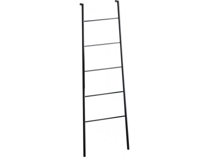 SAPHO ŽEBŘÍKOVÝ SUŠÁK RUČNÍKŮ SEGA 55X170X7 CM | ČERNÝ MATNÝ