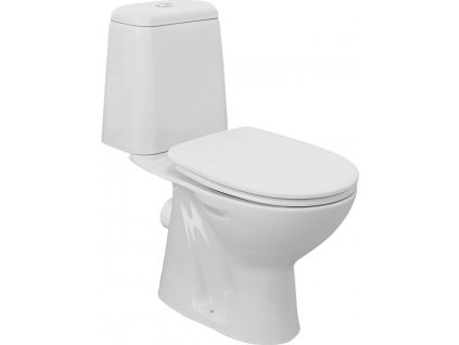 AQUALINE WC KOMBI RIGA, ZADNÍ ODPAD | BÍLÉ