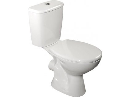 AQUALINE WC KOMBI JUAN, ZADNÍ ODPAD | BÍLÉ