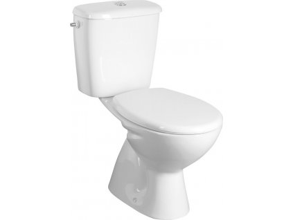 AQUALINE WC KOMBI MIGUEL, SPODNÍ ODPAD | BÍLÉ