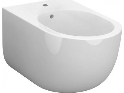 KERASAN ZÁVĚSNÝ BIDET FLO 37X54 CM | BÍLÝ