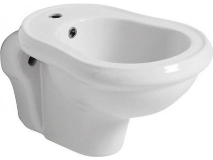 KERASAN ZÁVĚSNÝ BIDET RETRO 38X52 CM | BÍLÝ