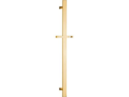 SAPHO HRANATÁ SPRCHOVÁ TYČ S POSUVNÝM DRŽÁKEM 700 MM | ZLATÁ