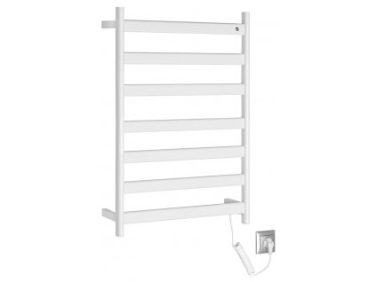 SAPHO ELEKTRICKÝ SUŠÁK RUČNÍKŮ ELIAS 49X73X11 CM, 105 W | BÍLÝ MATNÝ