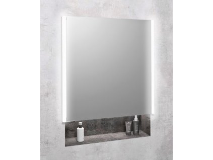 SAPHO ZÁPUSTNÁ GALERKA S LED OSVĚTLENÍM INTEGRA 65X70 CM