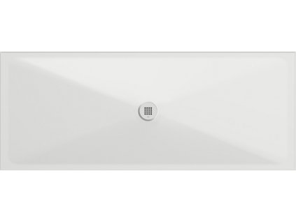 GSI KERAMICKÁ SPRCHOVÁ VANIČKA EXTRA FLAT 200X80X2 CM | BÍLÁ MATNÁ