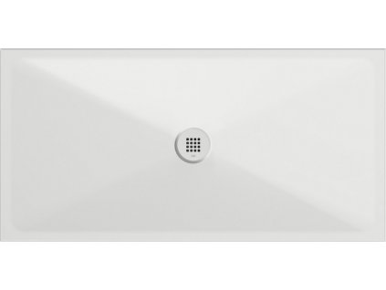 GSI KERAMICKÁ SPRCHOVÁ VANIČKA EXTRA FLAT 140X70X2 CM | BÍLÁ MATNÁ