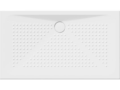 GSI OBDÉLNÍKOVÁ KERAMICKÁ SPRCHOVÁ VANIČKA EXTRA FLAT 140X80X4 CM | BÍLÁ