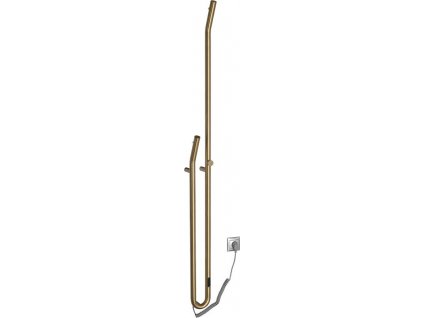 SAPHO ELEKTRICKÝ SUŠÁK RUČNÍKŮ S ČASOVAČEM DUOPASSO 12,2X170 CM, 45 W | ZLATÝ MATNÝ