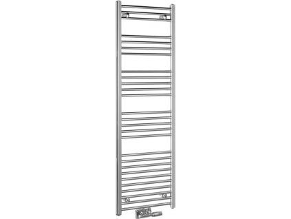 AQUALINE KOMBINOVANÉ TOPNÉ TĚLESO ALYA SE STŘEDOVÝM PŘIPOJENÍM 50X160 CM | CHROMOVÉ