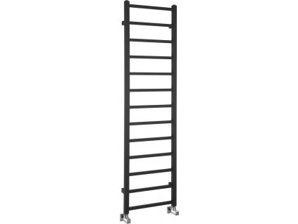 SAPHO KOMBINOVANÉ TOPNÉ TĚLESO METRO LIGHT 40X150 CM | ČERNÉ MATNÉ