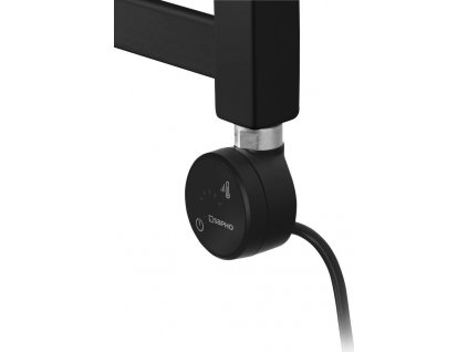 SAPHO TOPNÁ TYČ MOA BLUE S TERMOSTATEM A BLUETOOTH, 400 W | ČERNÁ
