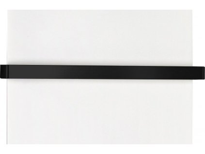 SAPHO DRŽÁK RUČNÍKŮ PRO TOPNÁ TĚLESA TABELLA 52 CM | ČERNÝ MATNÝ