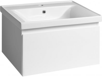 AQUALINE UMYVADLOVÁ SKŘÍŇKA ALTAIR 61,5X35X45 CM | BÍLÁ