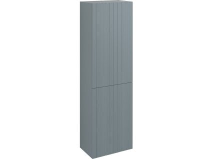 SAPHO VYSOKÁ DVOUDVEŘOVÁ KOUPELNOVÁ SKŘÍŇKA ESPACE 50X172X32 CM | MODRÁ/SIENA STRIP