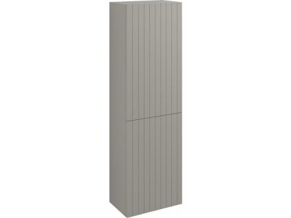 SAPHO VYSOKÁ DVOUDVEŘOVÁ KOUPELNOVÁ SKŘÍŇKA ESPACE 50X172X32 CM | HNĚDÁ/AGILA STRIP