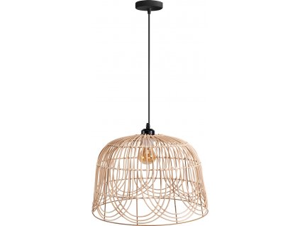 TOOLIGHT PŘÍRODNÍ ZÁVĚSNÉ SVÍTIDLO NATURAL - 30 CM | ČERNO-BÉŽOVÉ