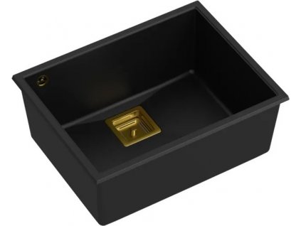 QUADRON GRANITOVÝ DŘEZ DAVID 50 | ČERNÝ