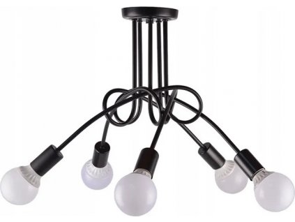 TOOLIGHT STROPNÍ LAMPA PARADISE 5 | ČERNÁ
