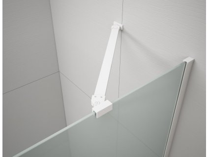 POLYSAN ROHOVÁ VZPĚRA ESCA 90 CM | BÍLÁ MATNÁ