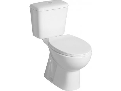 AQUALINE WC KOMBI MANUEL, SPODNÍ ODPAD | BÍLÉ