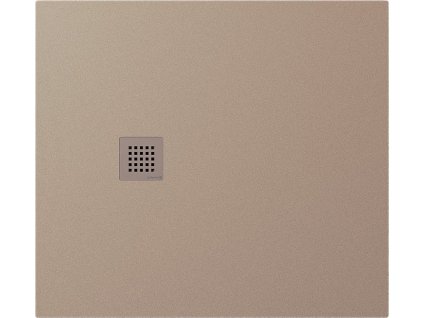POLYSAN SPRCHOVÁ VANIČKA TRENECA Z LITÉHO MRAMORU, S MOŽNOSTÍ ÚPRAVY ROZMĚRU - 100X90 CM | BÉŽOVÁ MATNÁ