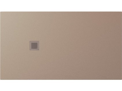 POLYSAN SPRCHOVÁ VANIČKA TRENECA Z LITÉHO MRAMORU, S MOŽNOSTÍ ÚPRAVY ROZMĚRU - 160X90 CM | BÉŽOVÁ MATNÁ