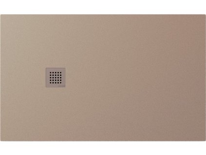 POLYSAN SPRCHOVÁ VANIČKA TRENECA Z LITÉHO MRAMORU, S MOŽNOSTÍ ÚPRAVY ROZMĚRU - 130X80 CM | BÉŽOVÁ MATNÁ