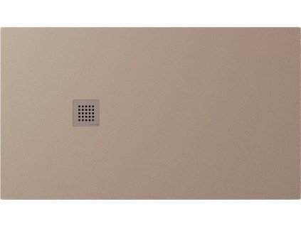 POLYSAN SPRCHOVÁ VANIČKA TRENECA Z LITÉHO MRAMORU, S MOŽNOSTÍ ÚPRAVY ROZMĚRU - 140X80 CM | BÉŽOVÁ MATNÁ