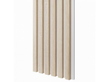 Lamel na bialej plycie dab sonoma 30x18 widok1