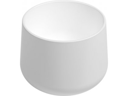 ISVEA KERAMICKÉ UMYVADLO NA DESKU ALLEGRO, PRŮMĚR 42 CM, BEZ VÝPUSTI | BÍLÉ