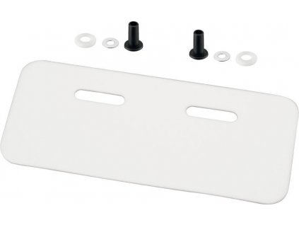 HAAS ZVUKOIZOLAČNÍ PODLOŽKA PRO UMYVADLA 24X55X0,4 CM | BÍLÁ