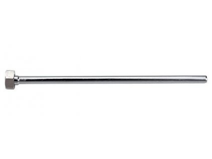 SAPHO PEVNÁ PŘIPOJOVACÍ TRUBKA F 3/8', DÉLKA 40 CM | CHROMOVÁ