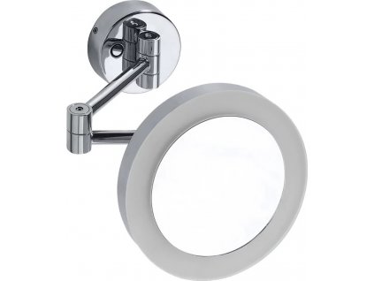 SAPHO KOSMETICKÉ ZRCÁTKO X-ROUND S LED OSVĚTLENÍM, PRŮMĚR 20 CM | CHROMOVÉ