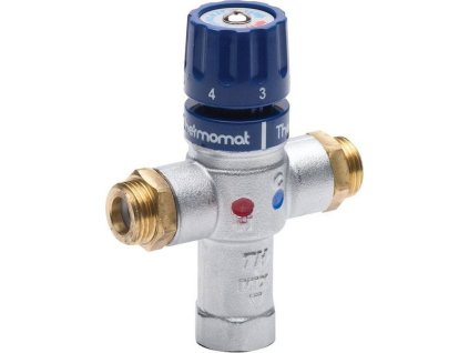 SAPHO TERMOSTATICKÝ SMĚŠOVAČ, VČETNĚ ZPĚTNÉ KLAPKY - 1/2", 30-60 STUPŇŮ