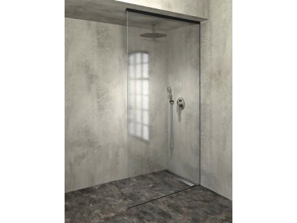 POLYSAN SADA PRO UCHYCENÍ SKLA ARCHITEX, PODLAHA-STĚNA-STROP, MAX. Š. 120 CM | ČERNÁ MATNÁ