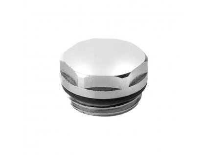 AQUALINE ZÁSLEPKA K RADIÁTORU 1/2", 1 KS | CHROMOVÁ