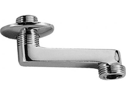 AQUALINE EXCENTR S KRYCÍ RŮŽICÍ ZA BATERII - 1/2" X 3/4", 1 KS | CHROMOVÝ
