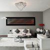 TOOLIGHT STROPNÍ KŘIŠŤÁLOVÁ LAMPA PLAFON | STŘÍBRNA