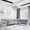 TOOLIGHT STROPNÍ KŘIŠŤÁLOVÁ LAMPA PLAFON | STŘÍBRNA