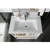 AQUALINE KERAMICKÉ UMYVADLO ZUNO 75X45 CM | BÍLÉ