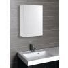 AQUALINE ZRCADLOVÁ SKŘÍŇKA VEGA 40X70X18 CM | BÍLÁ