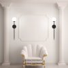 TOOLIGHT MODERNÍ NÁSTĚNNÁ LAMPA 75 CM SCONCE | ČERNÁ