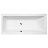 POLYSAN OBDÉLNÍKOVÁ VANA CLEO SLIM 180X80X48 CM | BÍLÁ