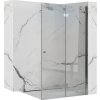 REA SKLÁDACÍ SPRCHOVÉ DVEŘE FOLD N2 110 CM | CHROM