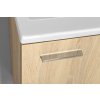 AQUALINE UMYVADLOVÁ SKŘÍŇKA KERAMIA FRESH 44X50X25,3 CM | DUB PLATIN