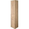 AQUALINE VYSOKÁ KOUPELNOVÁ SKŘÍŇKA ZOJA-KERAMIA FRESH S PRÁDELNÍM KOŠEM   35X184X29 CM | DUB PLATIN