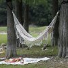 BLUEGARDEN PLETENÁ HOUPACÍ SÍŤ | KRÉMOVÁ