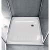 SMAVIT SMALTOVANÁ SPRCHOVÁ VANIČKA 80X80X16 CM | BÍLÁ
