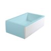 POLYSAN PRAVÝ ČELNÍ PANEL DEEP PLAIN KE SPRCHOVÝM VANIČKÁM 150X36 CM | BÍLÝ